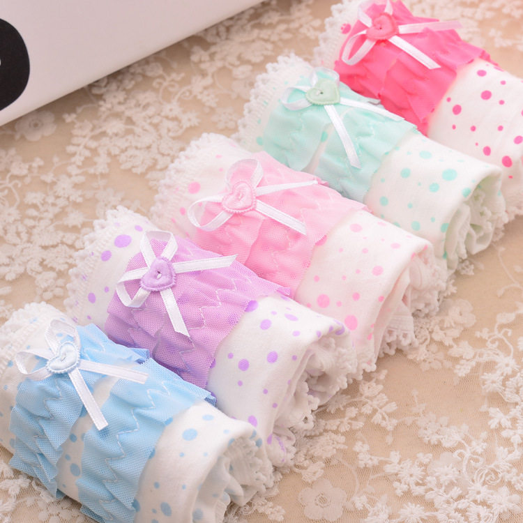 Slip jeunesse Bow 008 en coton - Ref 645391 Image 7