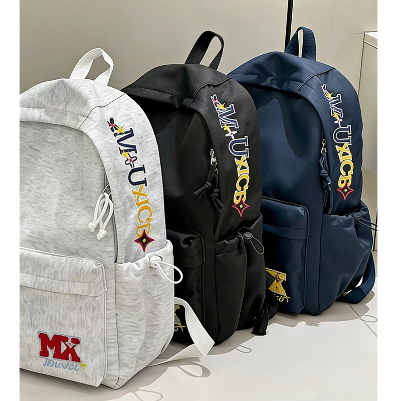 High-Capacity, Stylish Backpacks for Middle and High School Students, Versatile Letter-Print Backpacks for Girls and Boys, College Student Backpacks for Women High-Capacity, Stylish Backpacks for Middle and High School Students, Versatile Letter-Print Backpacks for Girls and Boys, College Student Backpacks for Women