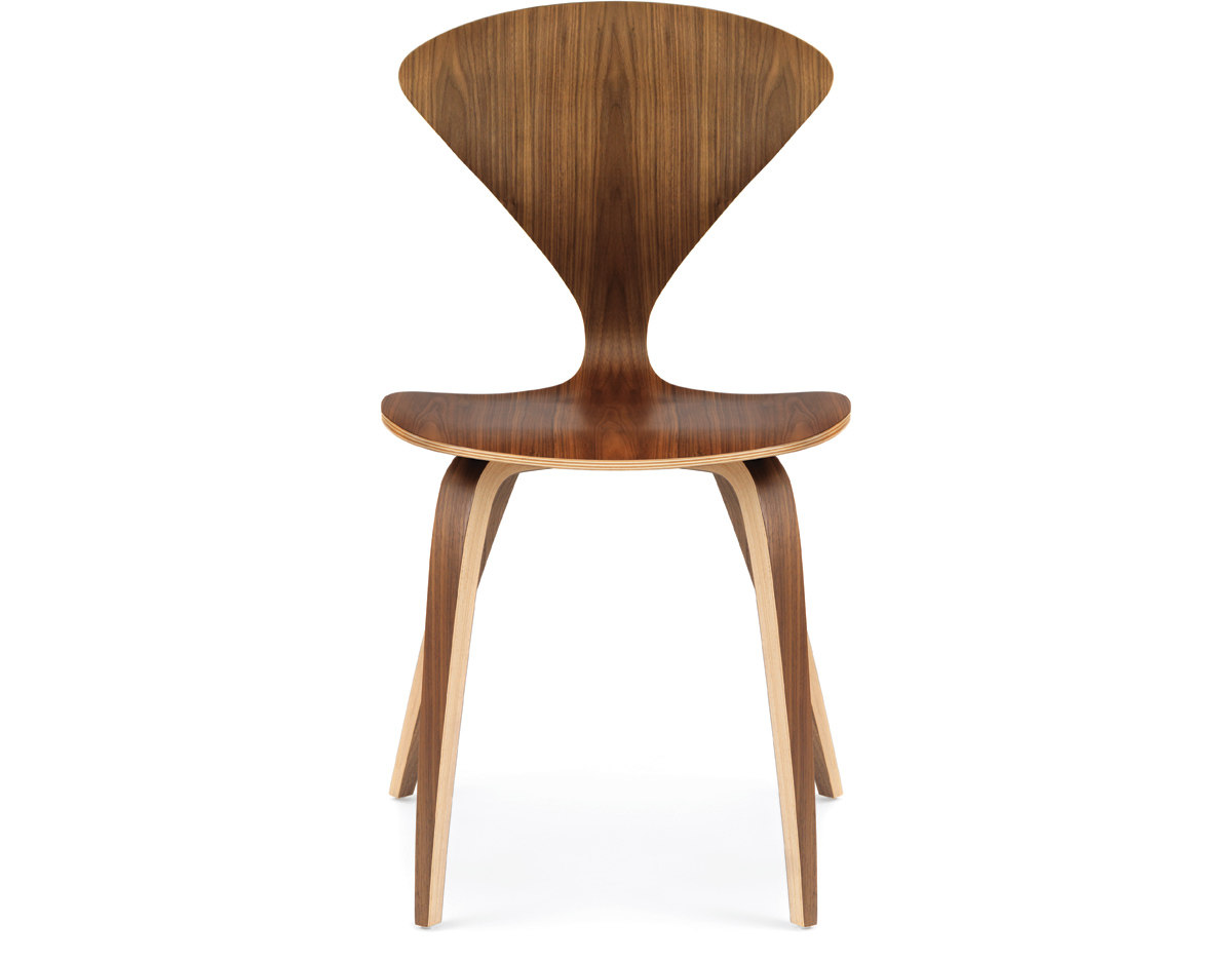 Cherner side chair bent wood dining bending board solid wood line chair cherna designer furniture