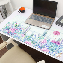 Oversized mouse pad Nordic cute ins wind desk pad succulent thickening waterproof notebook keyboard pad