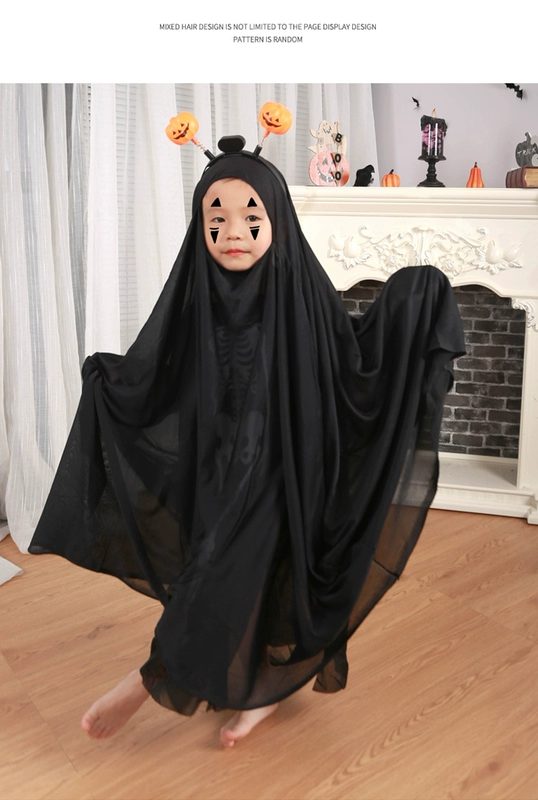 Halloween trẻ em trang phục vô danh nam cosplay cosplay mẫu giáo tiệc khiêu vũ biểu diễn hiệu suất no halloween