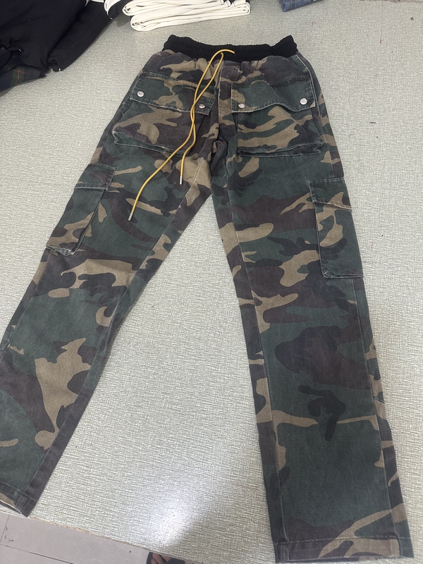 Rhude Eight-Pocket Camouflage Cargo Pants