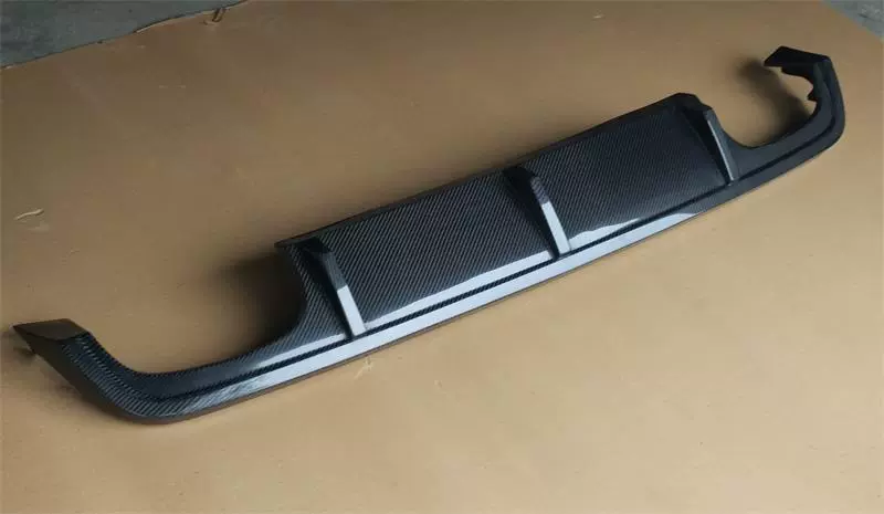 Mercedes-Benz SLK-class / SLK class 200 xe sợi carbon sửa đổi nhỏ bao quanh môi sau - Sửa đổi ô tô chổi lau bụi xe ô to