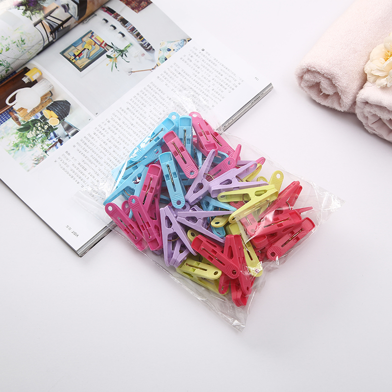 50 drying clothespin windproof clip underwear socks cool clothespin plastic small clip clothes clip hanger cool drying clip