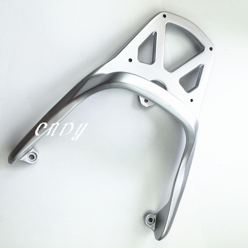Xe máy tay ga màu xanh khổng lồ sao sau kệ phụ kiện màu xanh khổng lồ sao đuôi nhôm hợp kim tàu ​​sân bay kệ phía sau móc áo khung đuôi xe máy