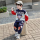 Nezha Clothes Boys Suit Spring & Fall 2025 New Baby Kidsren's Clothing Fashionable Trendy Sweatshirt Two-Piece Set