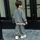 Boys' Sports Suit Spring Outfit Stylish 2025 New Children's Boys Trendy Fashionable Sweatshirt Two-Piece Set