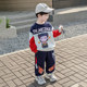 Nezha Clothes Boys Suit Spring & Fall 2025 New Baby Kidsren's Clothing Fashionable Trendy Sweatshirt Two-Piece Set
