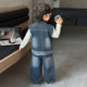 Boys' Denim Suit Spring Outfit Stylish 2026 New Model Little Boy Spring Clothes Children's Shirt Vest Three-Piece Set