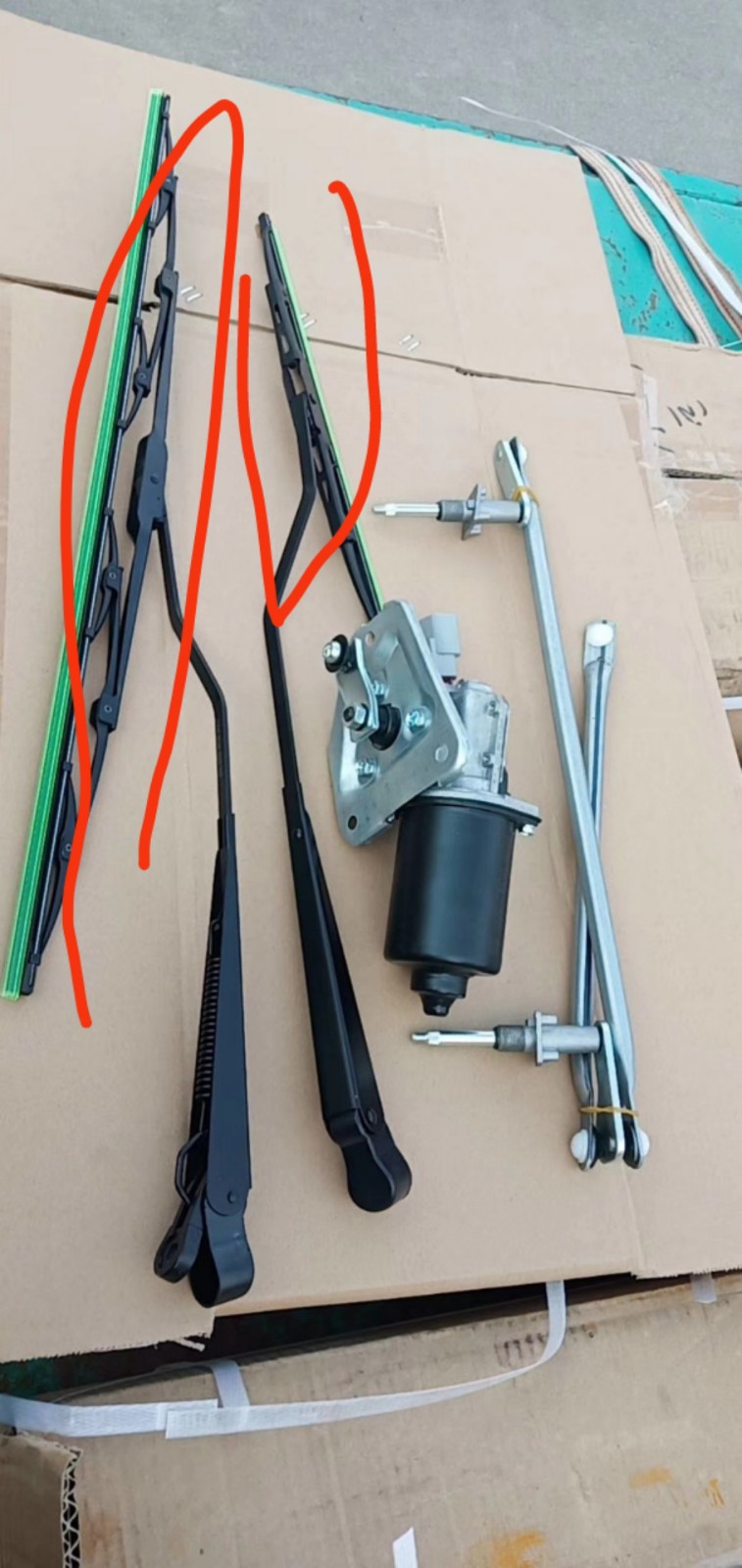 Lei Jun L3 L6 V8 Jiangbell E100 Eastern Ryda Electric Car Rainscraper Arm Rain Brush Arm