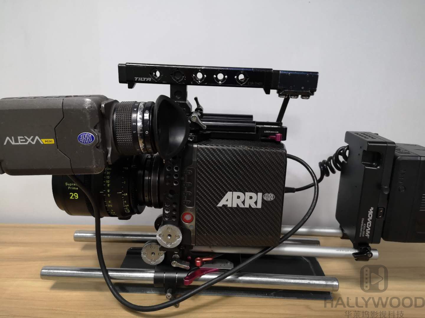 Used/ ARRI Alexamini 4k movie camera(Body, PL mount, eyepiece, kit, base, case)