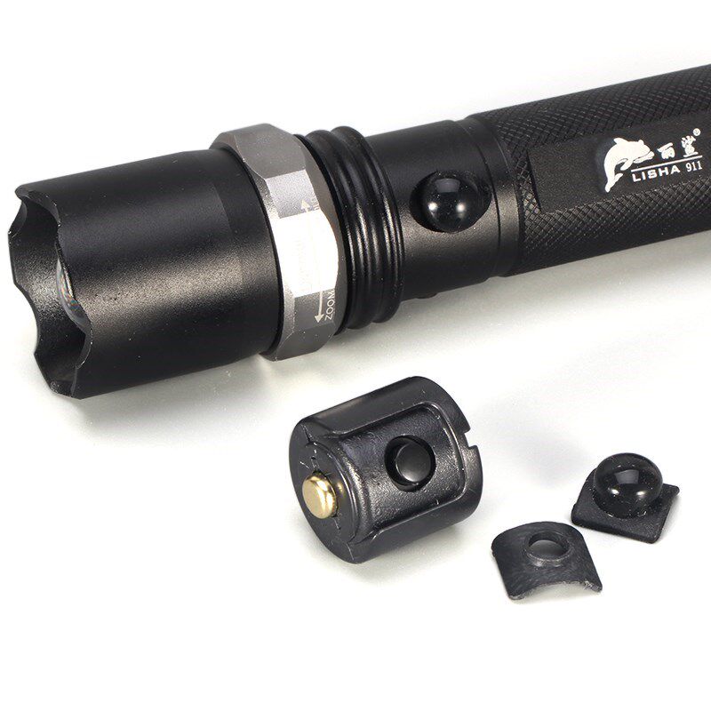 Integrated central type with accessory leather 22mm strong light switch flashlight charge port straight charge button pressure