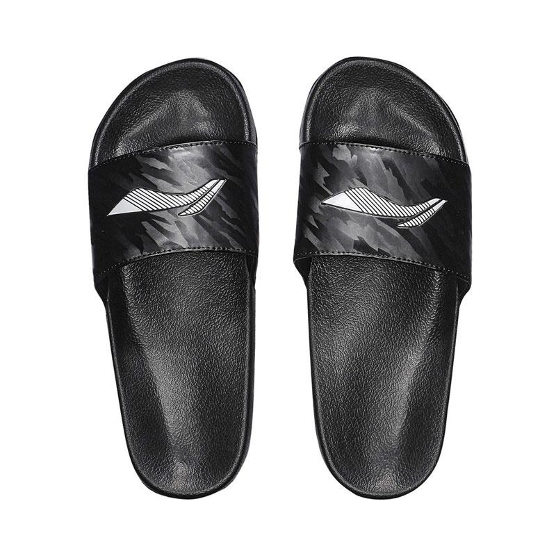 Li Ning Slippers Men's Shoes 2022 New Light Non-slip Sport Sandals Sandals Summer Soft Bottom Line AGAN021