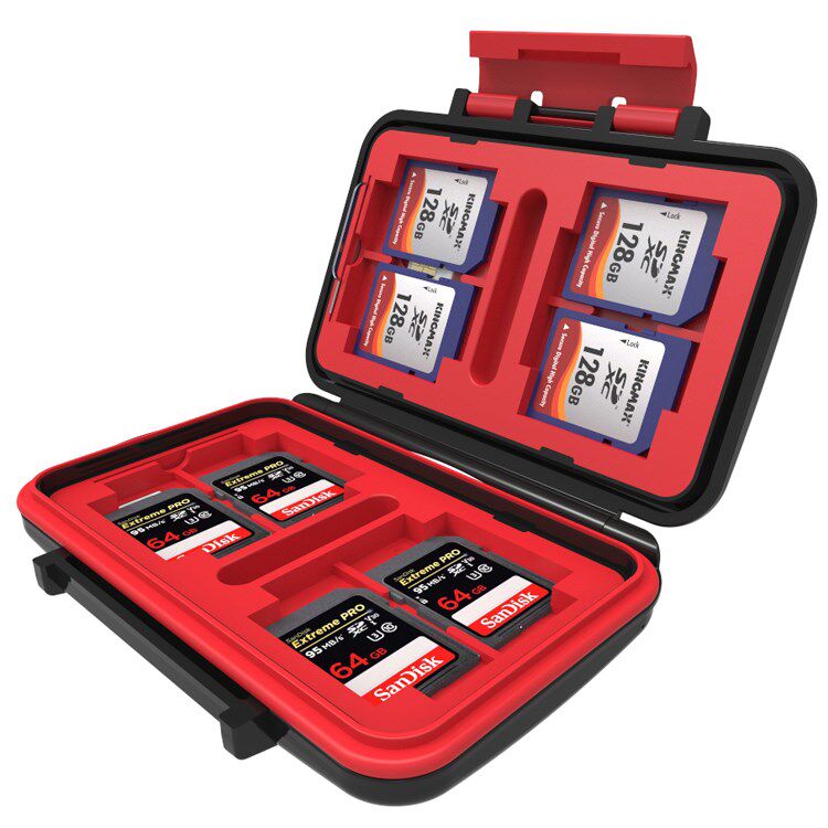 Memory card box Camera memory card bag Storage storage card card cover Mobile phone SD card bag Fashion simple