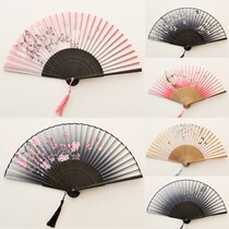 Ancient Wind Dance Fan Style Photography Single-sided Fan lady props male and female fan subflow fan dancer fan dancer