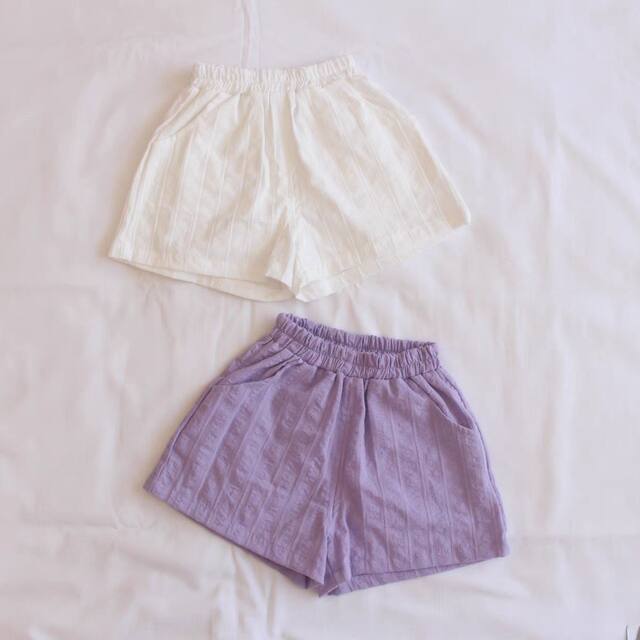 Girls' pure cotton shorts for summer thin casual