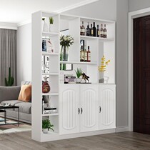 Enjoy the new wine cabinet partition cabinet living room shoe cabinet simple modern door hall screen partition decoration shelf European style