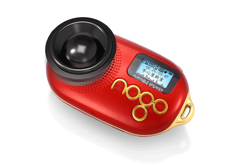 Nogo / âm nhạc trái cây Q12 thẻ di động loa đài phát thanh mini cũ MP3 máy phát FM - Trình phát TV thông minh củ phát wifi huawei