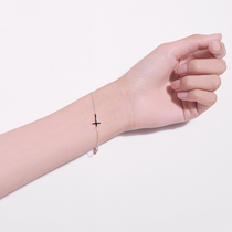 925 Silver Cross Bracelet Anklet Ladies Fine Silver Bracelet Temperament Gift Girls 1941
