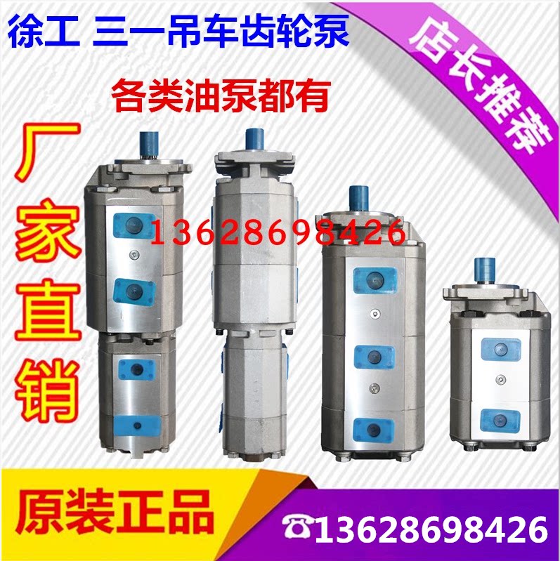 Catch grass grip wood machine Mechanical hydraulic duplex pump CB-KP40 32 Xu State Corsource hydraulic gear pump