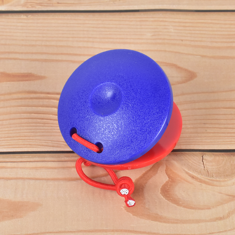 Castanets gỗ nhựa Orff giáo dục sớm đồ chơi âm nhạc trẻ em bộ gõ giày khiêu vũ tròn chuyên nghiệp bộ nhạc cụ cho bé yêu