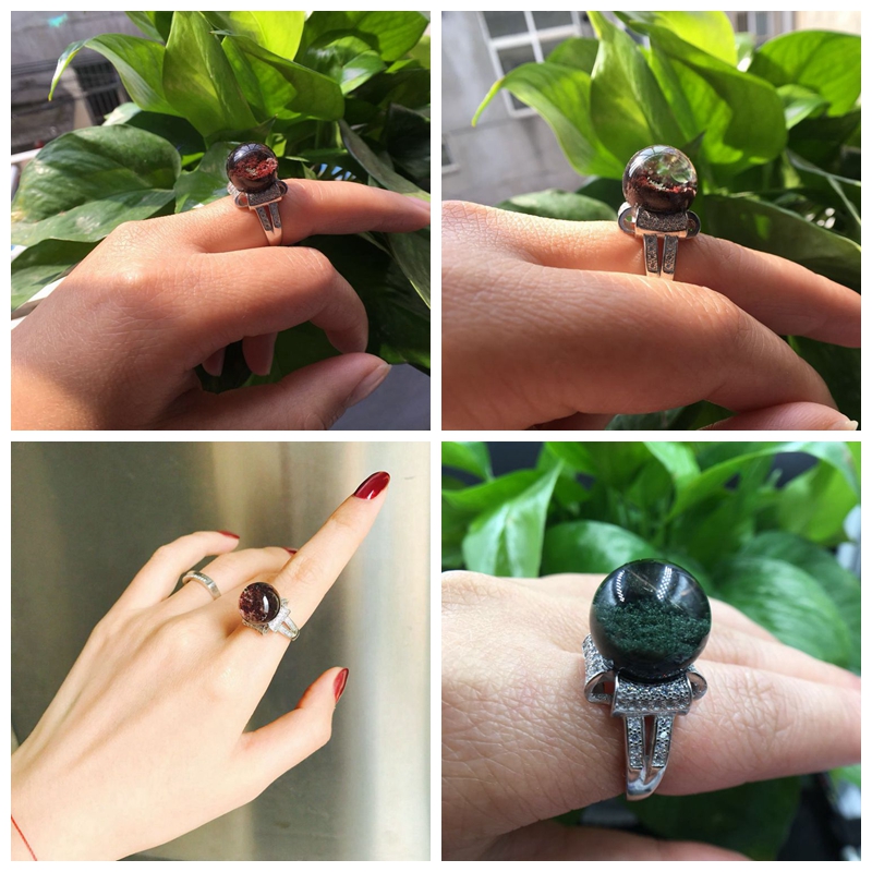 Bague mixte      en Cristal naturel pierre semi-precieuse - Ref 3086432 Image 10