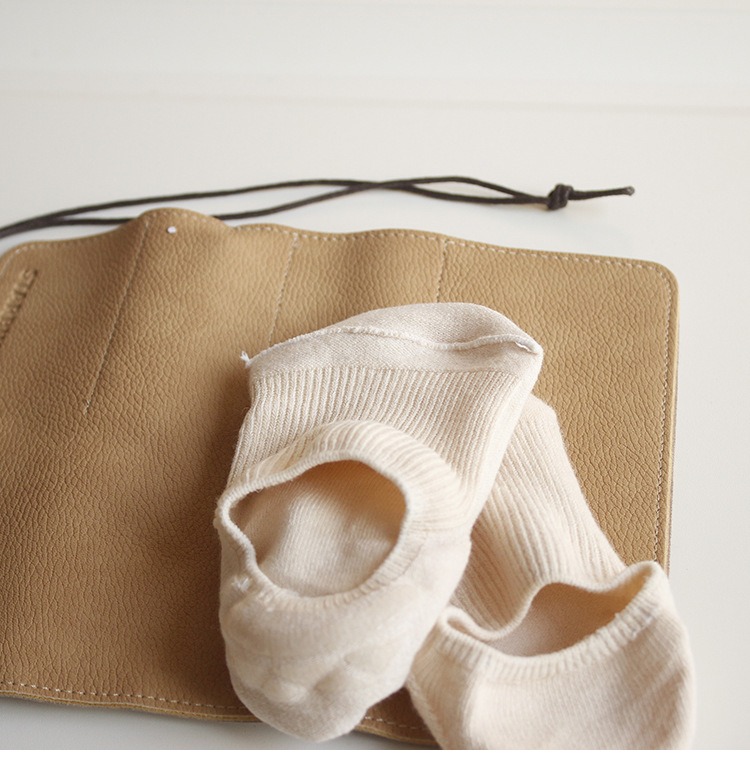 Vớ, vớ cotton, vớ nông, vớ chống trượt silicon, vớ nữ, màu đặc, chất lượng cao, quà tặng nhỏ - Bít tất nữ vớ gấu