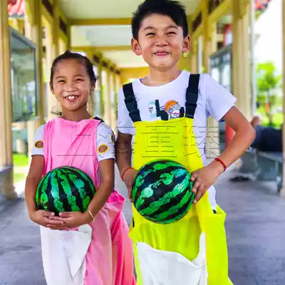 Fun Games props kangaroo clothing gourd jumping bag kindergarten parent-child activities outdoor development game equipment