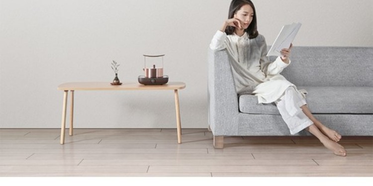bếp kaff Sản phẩm mới Bếp điện từ gốm ba tầng đơn giản Bếp điện Bếp điện trà điện Bộ ấm trà nhỏ bếp hồng ngoại sanaky
