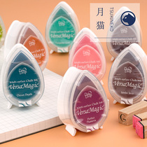 Japan Tsukineko Versa Magic Moon Cat ink pad Water drop multi-purpose ink pad