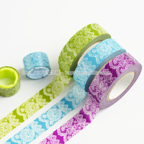 Japan imported Kurashiki and paper tape night long hall lace 3 colors 26338 15mmx15m