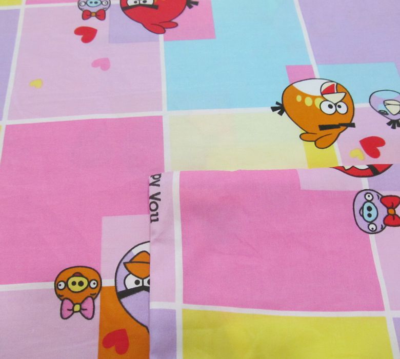 xử lý chuyên nghiệp 60 * 135 70 * 135 105 * 135 120 * 150cm hồng hoa chim bông chăn trẻ em - Quilt Covers 	chăn phao trần bông