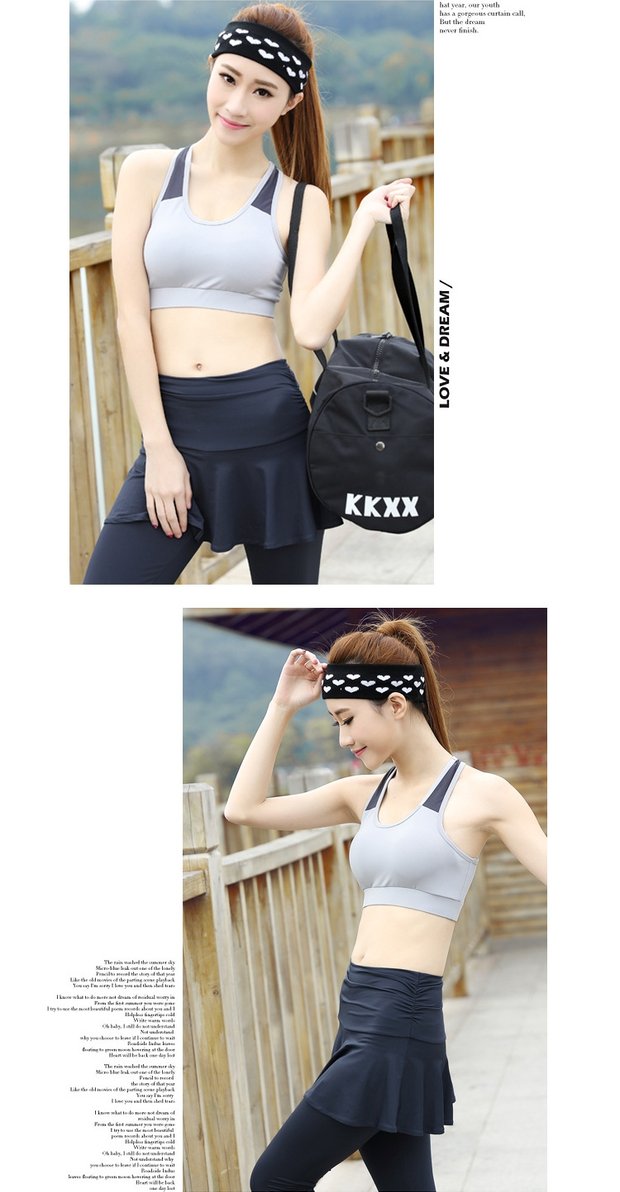 Không vòng thép, không dấu vết, áo vest, phần mỏng, áo ngực, tập hợp, ngực, thể thao, chạy, chống sốc, không ràng buộc, đồ lót ít phụ nữ - Đồ lót thể thao ao tap yoga