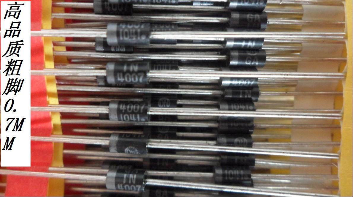 1N4007 Cobbed IN4007 Rectifier Diode High Quality Coark Feet Dimension 0 7MM Taiwan GW