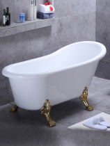 Acrylic Imperial Concubine double-layer home independent adult insulation colorful European photo Net red cat foot spa bathtub