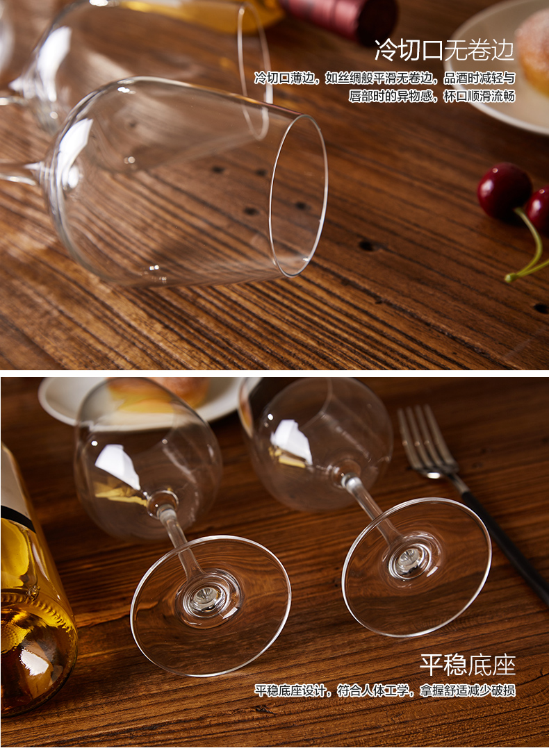 Pha lê không chì rượu vang rượu vang đỏ ly rượu vang lớn decanter rượu vang ly cốc ly rượu vang đỏ đặt - Rượu vang ly rượu vang thuỷ tinh