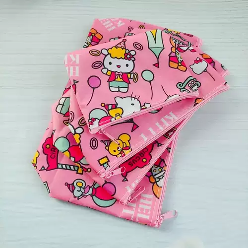 Мультяшная сумка для хранения, портативный универсальный комплект для путешествий, сумка-органайзер, маленькая сумка клатч, кошелек