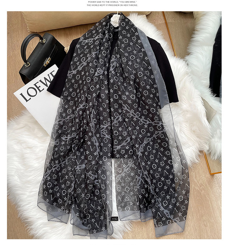 春秋外搭女款丝巾夏季薄款今年流行2022新款围巾防晒披肩冬季纱巾详情13