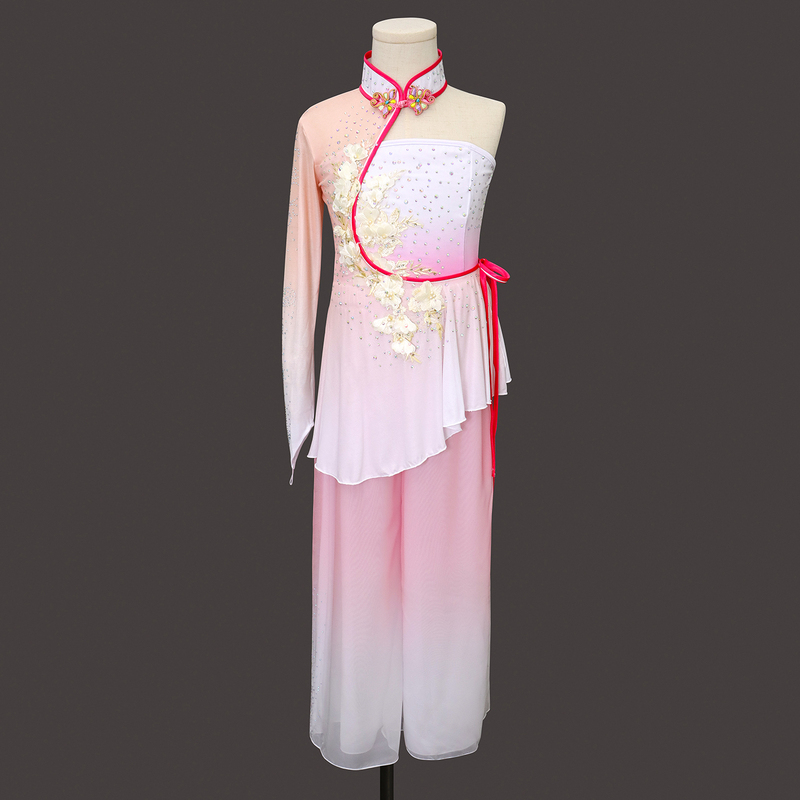 New Children's Classical Dance Costume, Similar to the One Worn by Qiao Linghu in the Gluezhou Fuchun Dream, Worn by Young Dancer Ping Yuerran in the Talent Show
