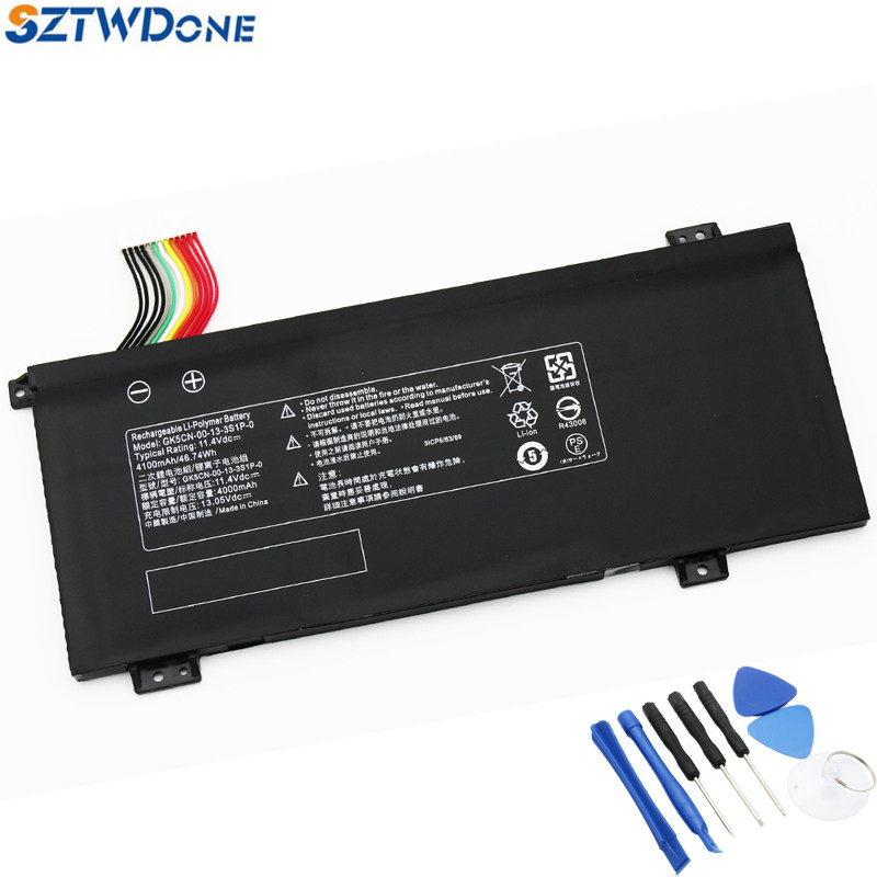 Mechanical Revolution x8ti x9ti Pro deep-sea ghost Z2 Air GK5S01 02 04 laptop battery