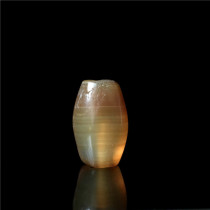 100% wrapped with thousand-year-old sugar ball agate beads and old agate beads