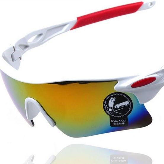 Outdoor Riding Night-vision Goggles Sunglasses Tide Genders Electric Motor Car Windproof Dust Explosion and Colorful Sunglasses