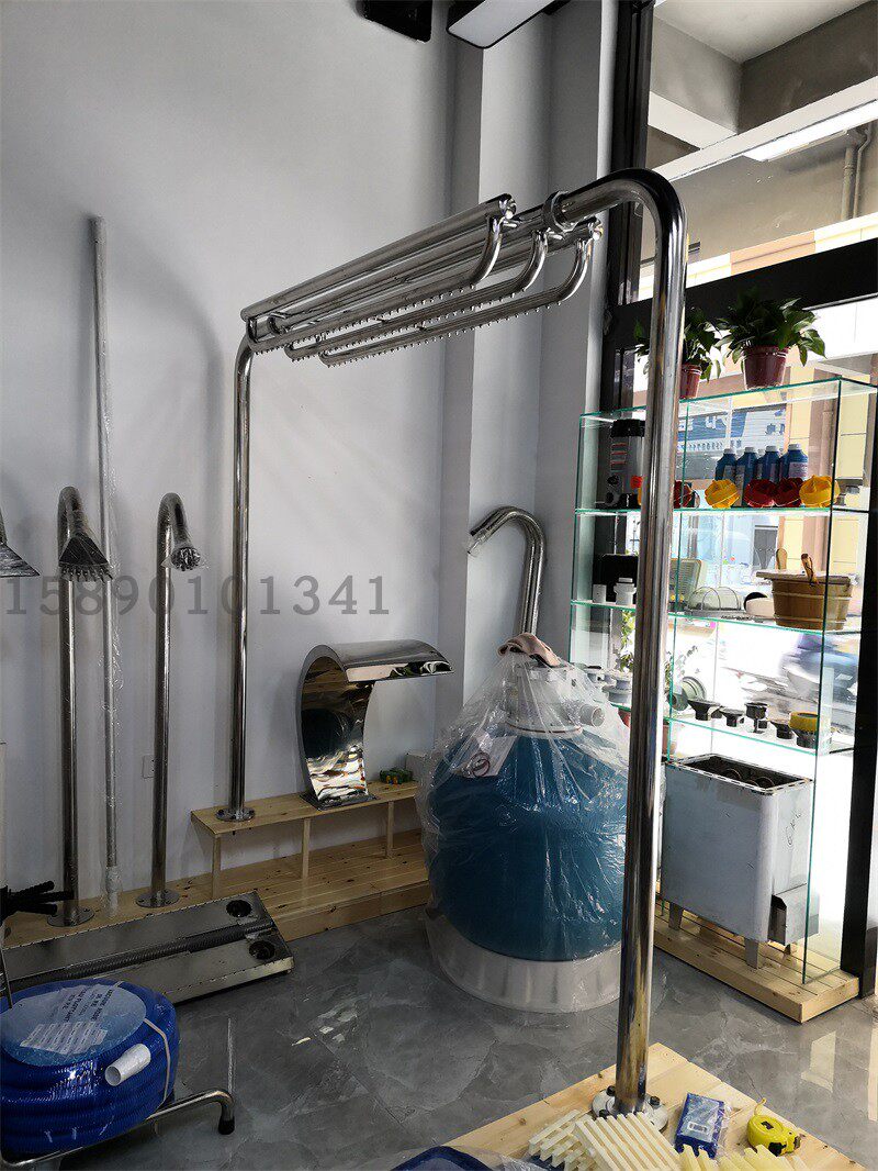 Swimming pool impact bath plate type Vichy bath tube type Vichy bath 304 stainless steel spray equipment spa shower equipment