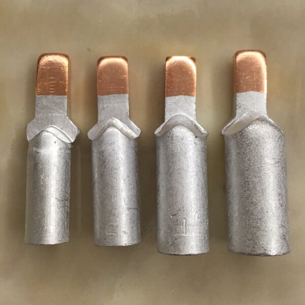 C45 copper aluminum pin 10 16 25 35 50 duckmouth copper aluminum nose DZ47 open C45 circuit breaker photovoltaic