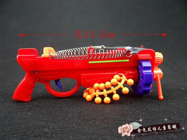 Trẻ em nhỏ pistol đồ chơi cao su mềm bullet BB đàn hồi đạn mềm an toàn bảo vệ môi trường đôi-ống mềm tóc lấy đặc biệt