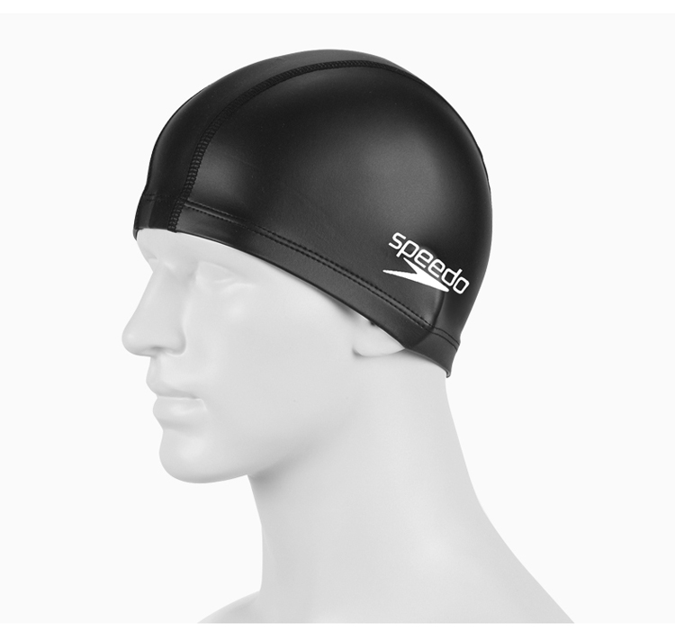 Mũ bơi Speedo / Speedo Chất liệu vải đôi thoải mái khi bơi Mũ len lông tai dài Unisex mũ bơi mũ bơi cho bé