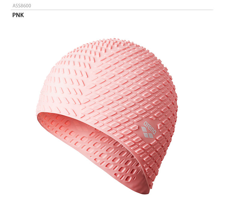 Mũ bơi Arena Arina silicon cỡ lớn chống trượt unisex mũ bơi chống clo bền bỉ cho tóc dài quần áo bơi trẻ em