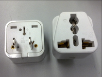 White domestic travel conversion plug national standard two or three plug-in nickel-plated copper sheet fireproof material spot