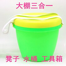 Greenhouse lazy man car Mobile lazy stool Planting and picking car work chair digging garlic stool tool car rotation and lifting