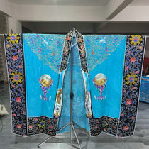 The Sky Blue Gong Dynasty restored the Qing Dynastys old dharma robes Taoist high-gong dharma robes Taoist uniforms class robes Xiaotai robes sutra robes and Taoist robes.